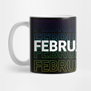 born in Ferbruary Mug